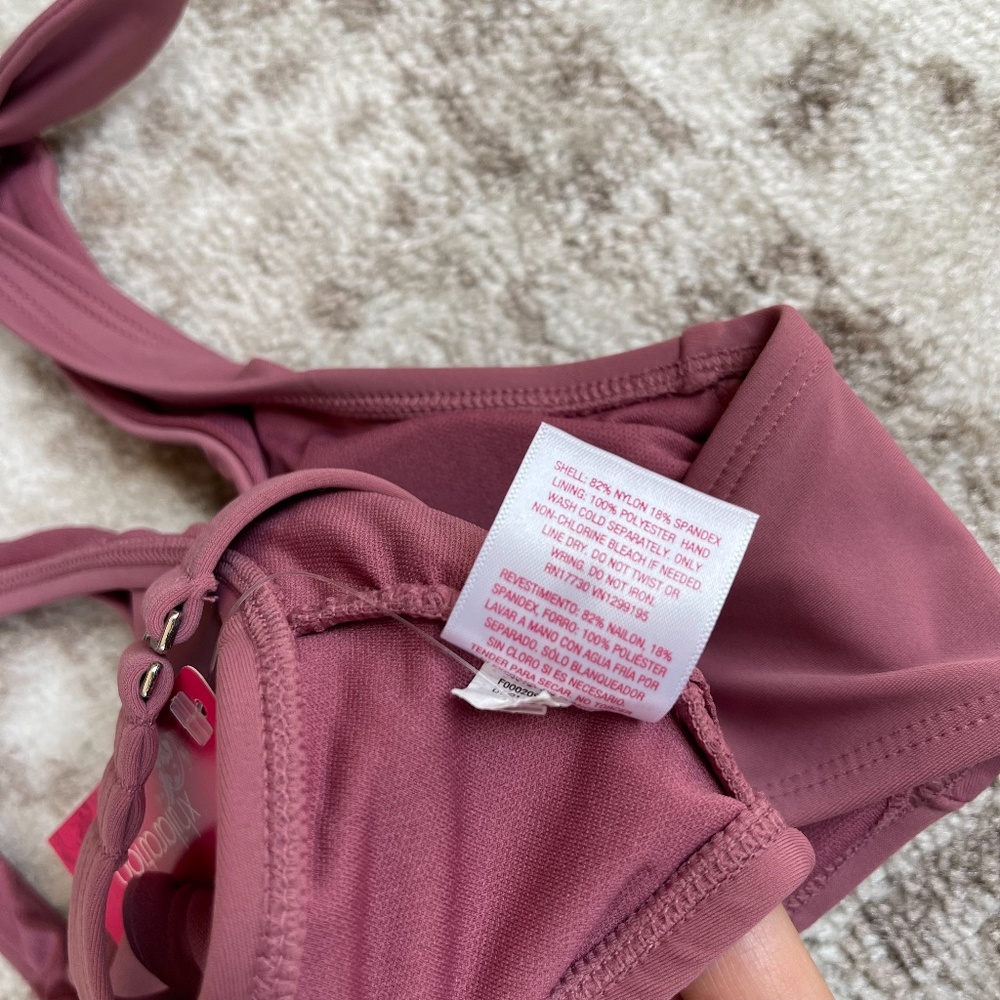 Xhilaration Purple Dusk Bikini Swim Top Sz L NWT - Picture 6 of 7